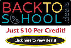 Back to School Online CE Sale