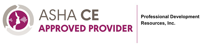 ASHA CE Approved Provider